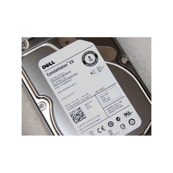 Disque Dur DELL 67TMT 3.5 2000 Go 7200 rpm SAS