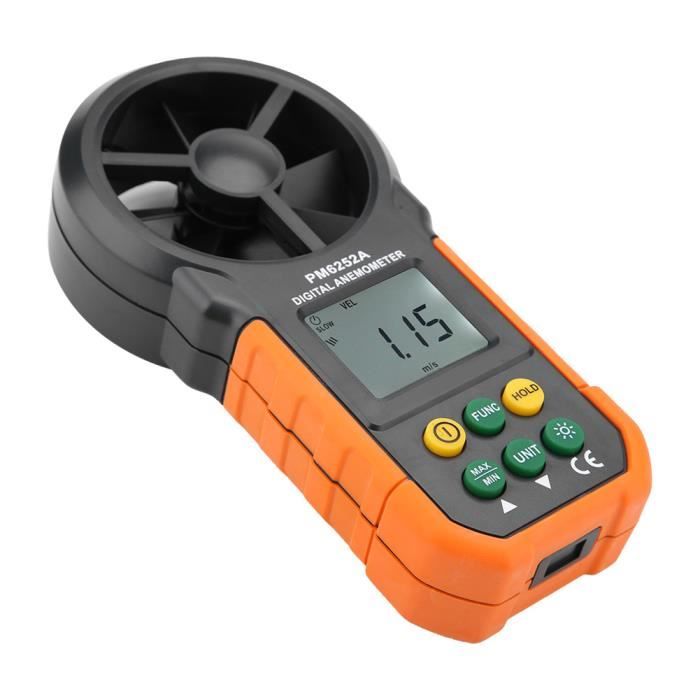 Anémomètre Numérique GR-8806 Portable - Mesure Vent Et Température