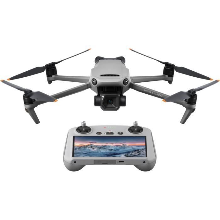 DJI Mavic 3 Classic Drone avec caméra,4/3 CMOS Hasselblad,radiocommande ,vidéo HD 5,1K,temps de vol 46 min.,Drone adultes,plage d