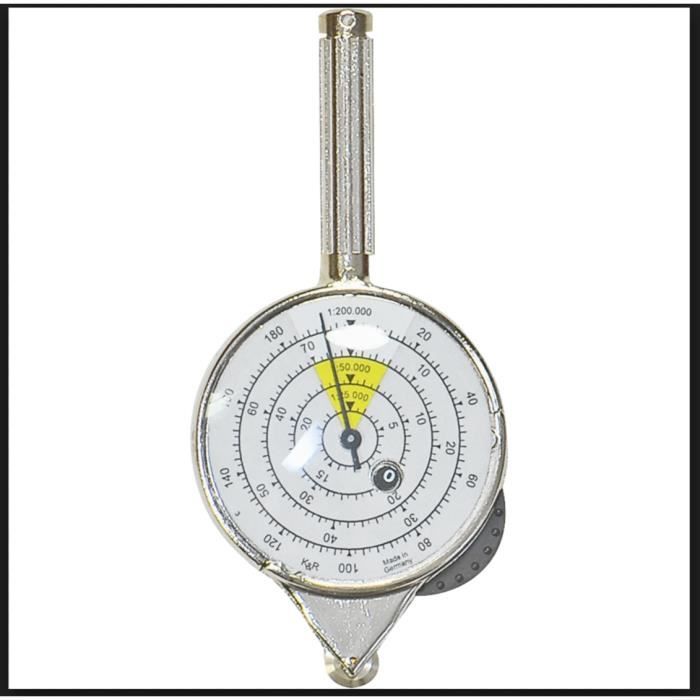 carte routiere sur mesure ECOBRA CURVIMETRE MESURE DISTANCE CARTE ROUTIERE VOYAGE FRANCE 