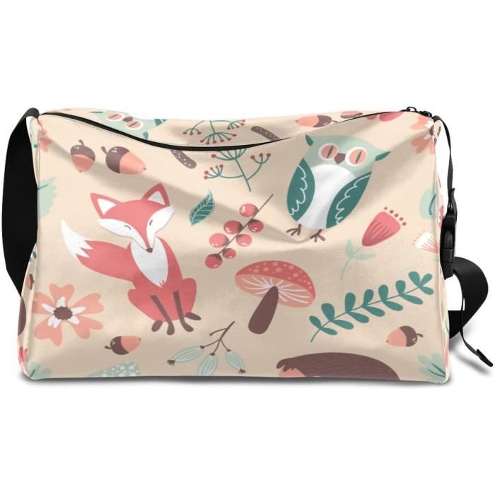 Sac de voyage unisexe en tissu Oxford durable et grande