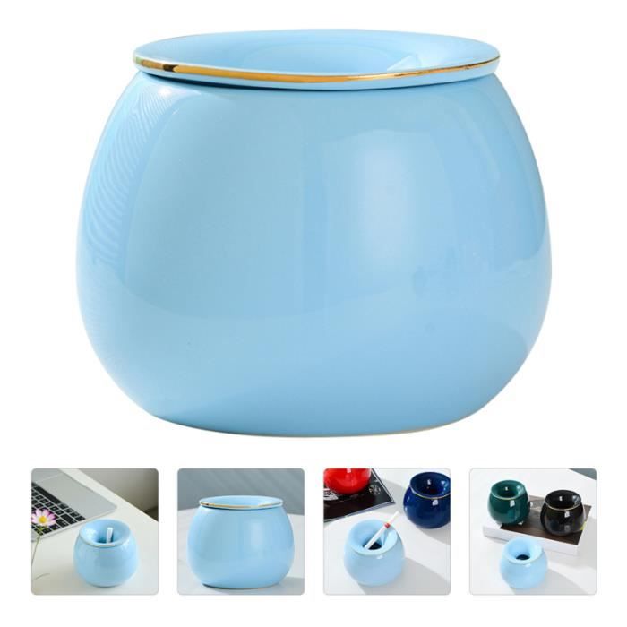 LLQUS Cendrier créatif en céramique Cendrier Cigare Cendrier Grande Lèvres Décoration pour Maison Bureau Tabletop Bar C