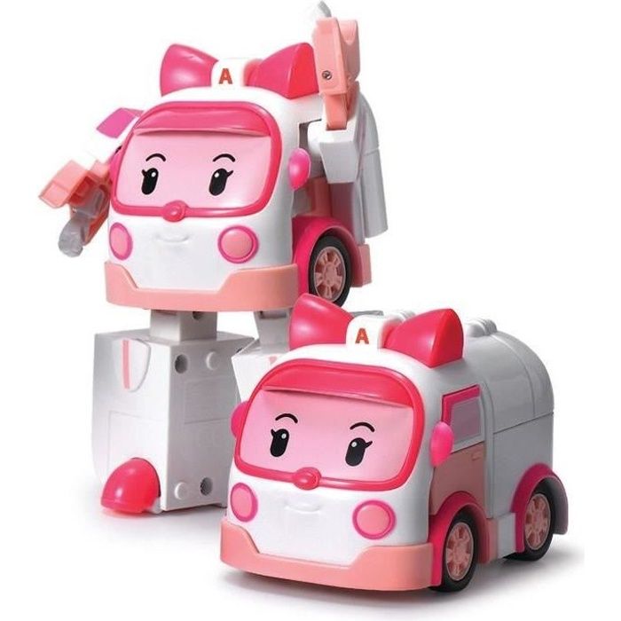 Figurine Robocar Poli Héli - Transformable Hélicoptère/robot - 10 Cm - Jouet Enfant Dès 3 Ans