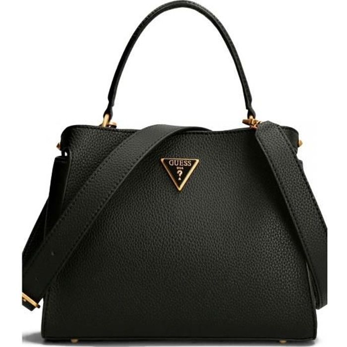 Sac a main XXL double compartiments Downtown chic Guess jeans Femme U Noir Cdiscount Bagagerie Maroquinerie