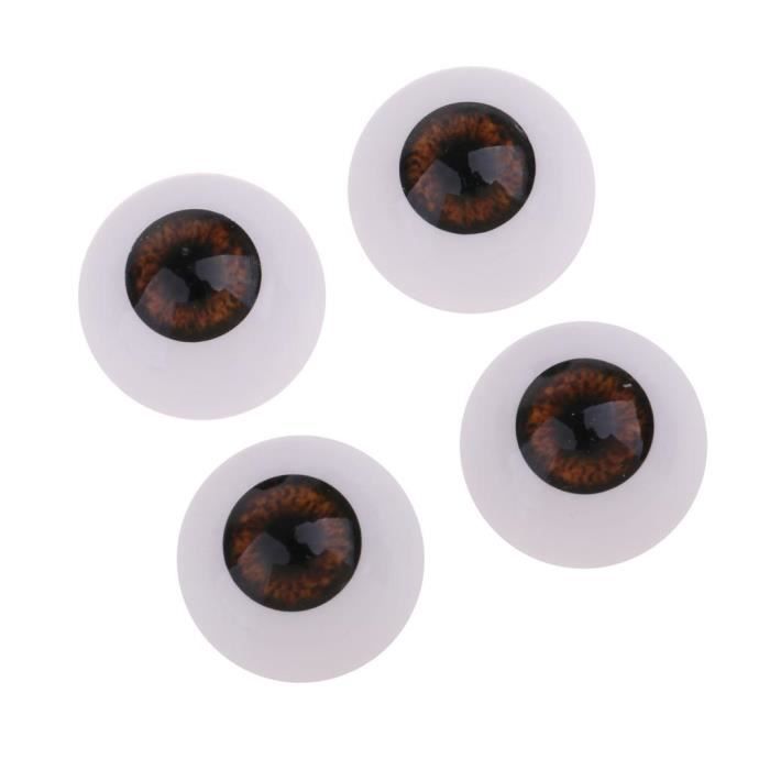 5 Paires Yeux de Poupée en Arylique pour Poupée Reborn Bébé Nouveau-Né 5 Paires Yeux de Poupée en Arylique pour Poupée Reborn Bébé Nouveau-Né