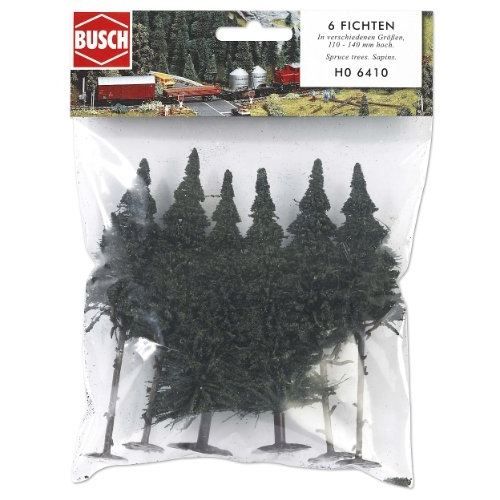 6 Sapins Et Palmiers - PLOMB - BM17 - Figurines Miniature