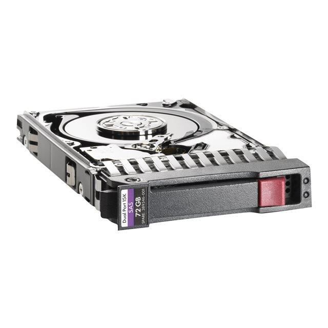 HPE 450GB 12G SAS 15K rpm SFF 2.5 inch SC Enterprise 3yr Warranty Hard Drive disque dur 450 Go 15000 trmin 2.5 Neuf - vue 3