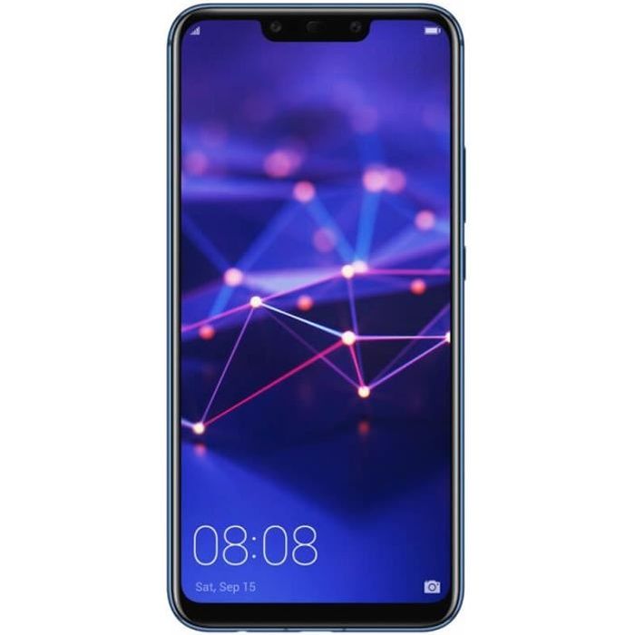 Smartphone - HUAWEI - Mate 20 Lite - Double caméra - 64 Go - Bleu Sapphire