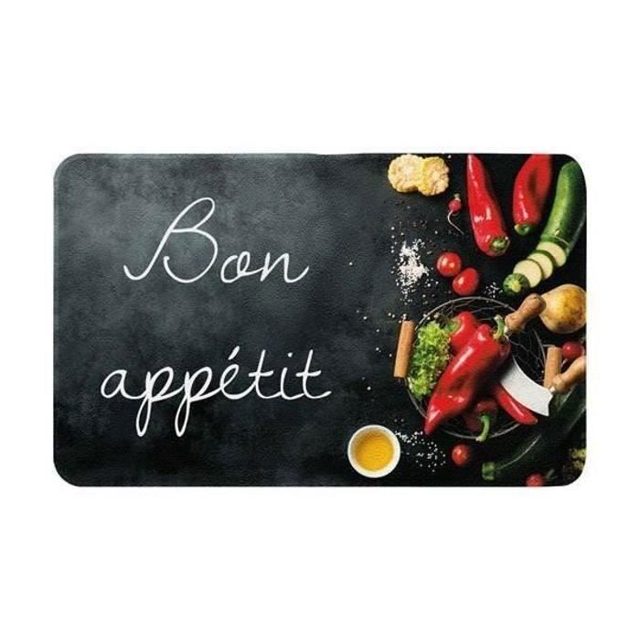 Tapis de cuisine - 50x80 cm - Bon appétit