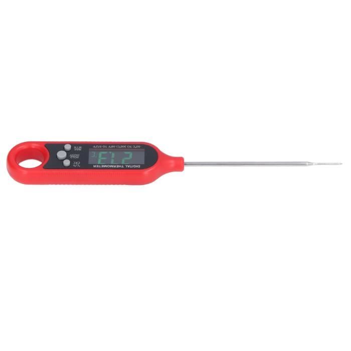 Thermomètre De Cuisine Numérique BMUT KT-2 Ultra Rapide – Précision ±1°C De -50°C à +300°C Pour Viande, BBQ, Huile, Thé