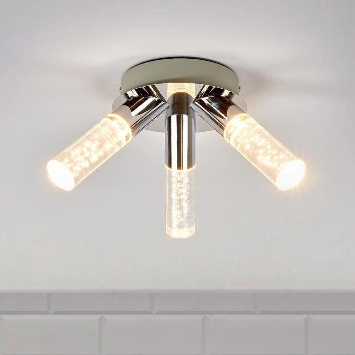 Lampenwelt Plafonnier Led Pour Salle De Bain Duncan Achat