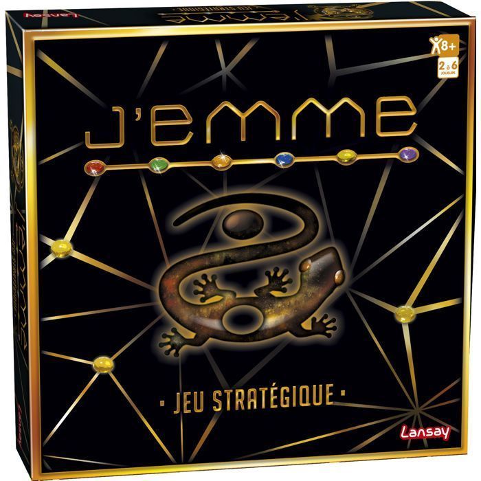 Jeu de Société Lansay J'EMME – Jeu Stratégique pour Enfants dès 8 Ans - vue 8