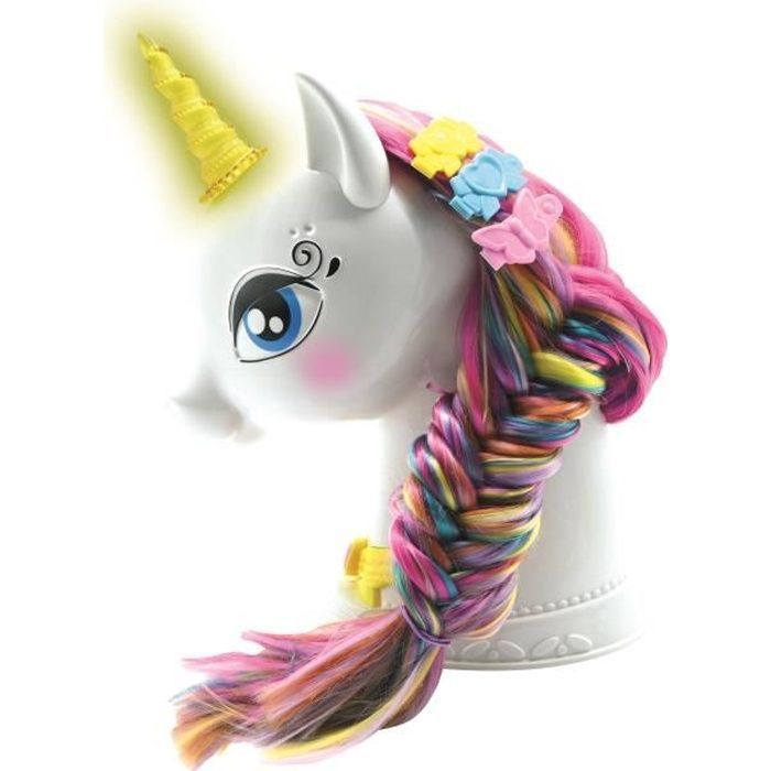 Ma tete a coiffer interactive Licorne Cdiscount Jeux Jouets