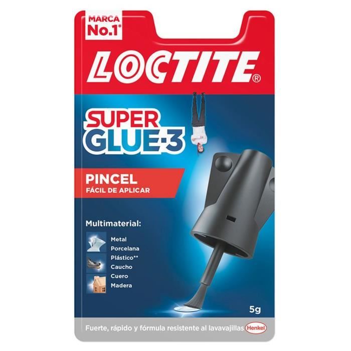 BOTE SUPER GLUE 5gr. PINCEL BLISTER - vue 2