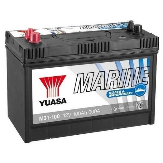 YUASA Marine Batterie pour Bateau et Voilier 12V 100Ah 600A Cdiscount