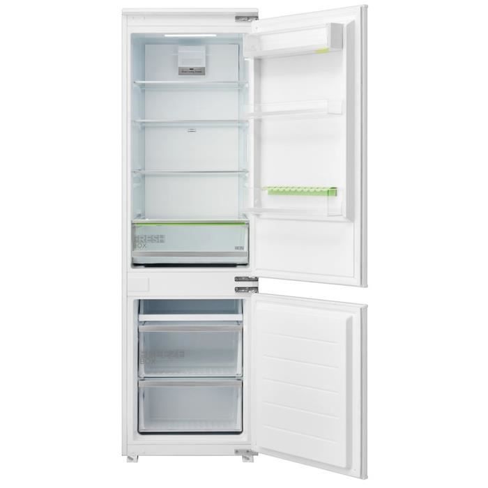 réfrigérateur MIDEA MERE255FGE01S - 248L - Classe F - Blanc