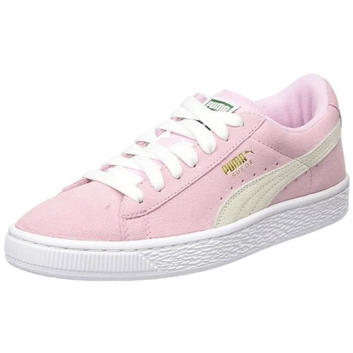 PUMA Baskets Suede Classic Cameo Brown Femme Rose Cdiscount Chaussures
