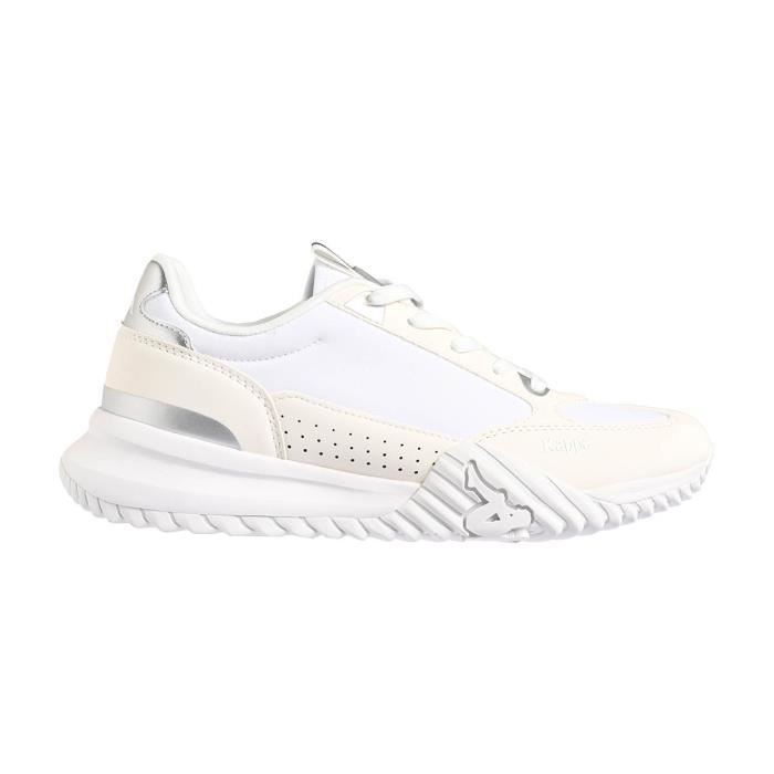 Baskets Arklow pour Femme - KAPPA - Blanc - Lacets - Adulte Baskets Arklow pour Femme - KAPPA - Blanc - Lacets - Adulte