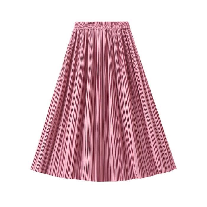 Jupe Femme Boss Veplica - Rose - 100% Polyester - Taille Régulière - Longue - Neuf Avec étiquettes