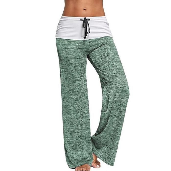pikins Pantalon de Yoga Confortable et Respirant pour Femmes Pantalons
