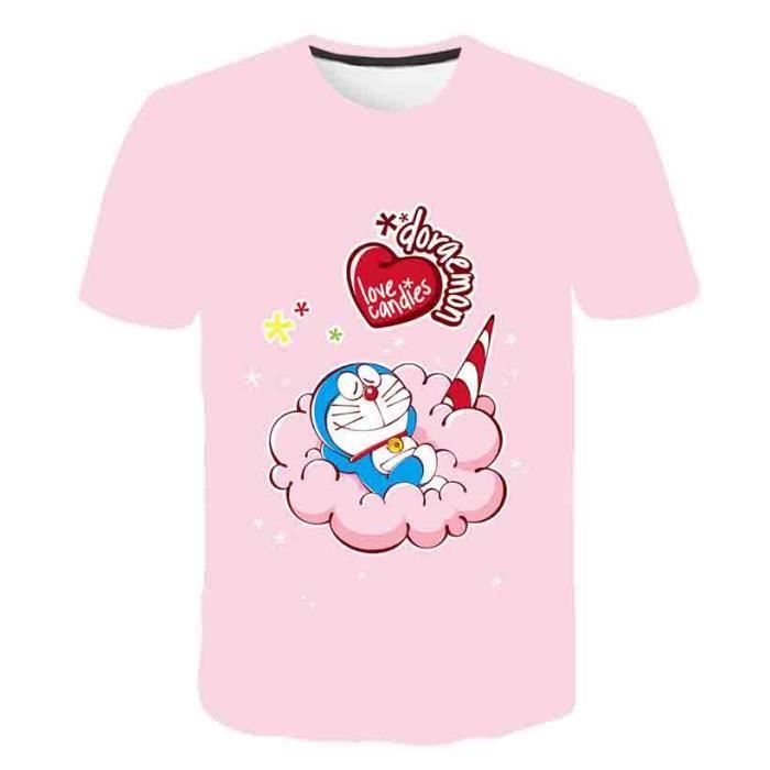 T Shirt Dessin Anime 3d Doraemon Imprime T Shirt Enfants Une Piece Bebe Fille Vetements Kawaii Dessin Anime Garcon Decontracte Japo Xx 1808 Cdiscount Pret A Porter