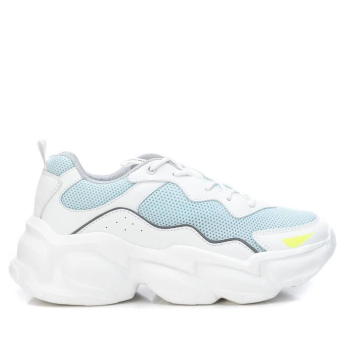 basket bleu turquoise femme