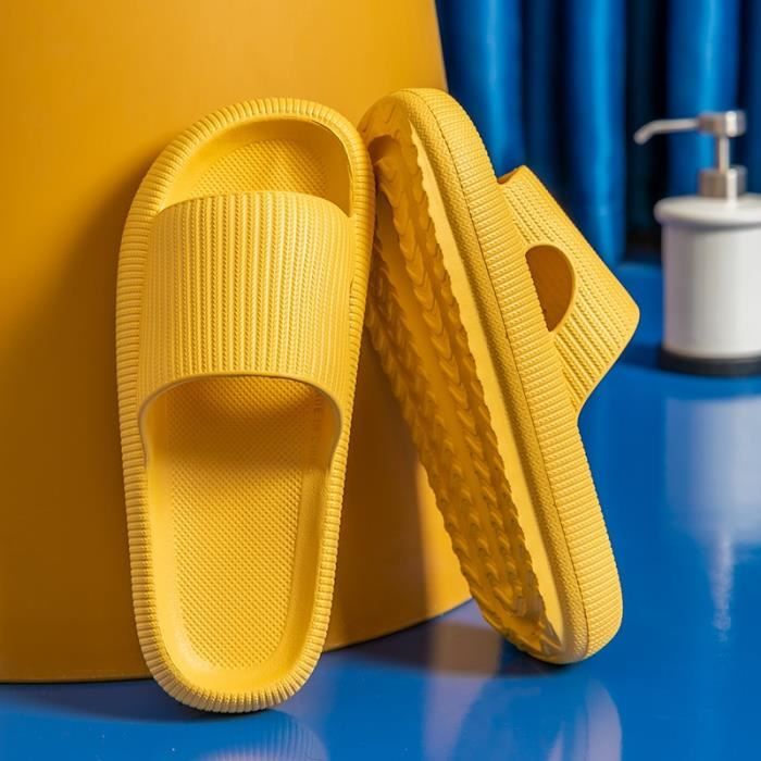 Pantoufle femme yellow shop
