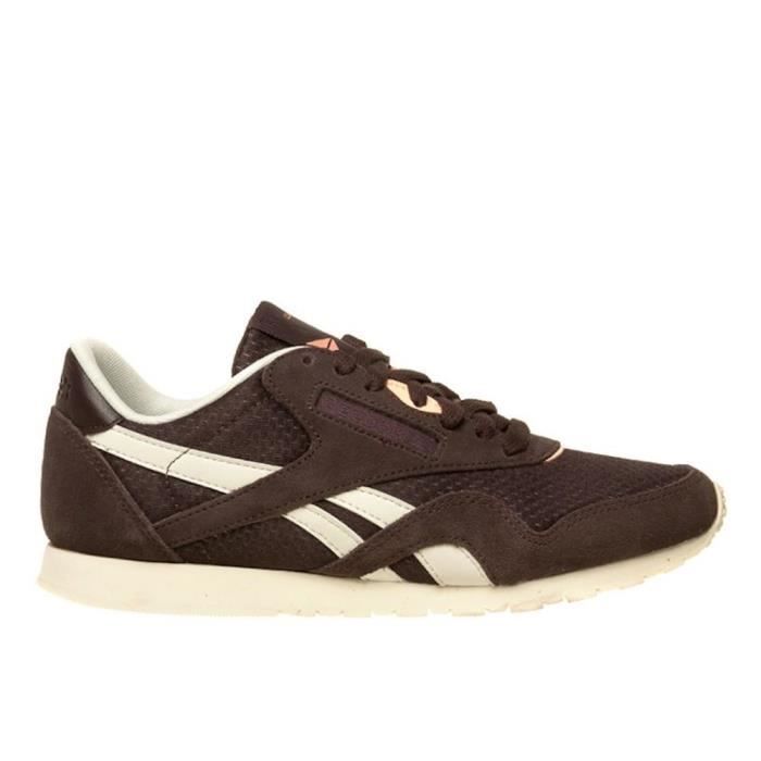 Basket reebok store femme marron