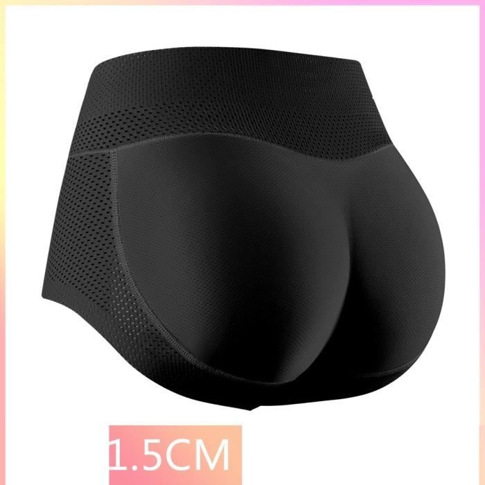Culotte Push Up pour Remonte Fesse Femme,faux cul culotte,Butt Lifter1pcs Noir Cdiscount Prêt