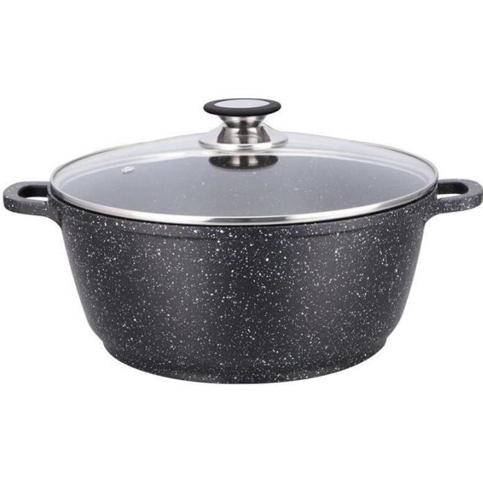 Vier OI28 Marmite Argent/é 28 cm
