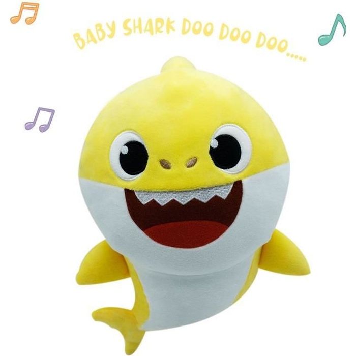 Peluche sonore baby shark clearance