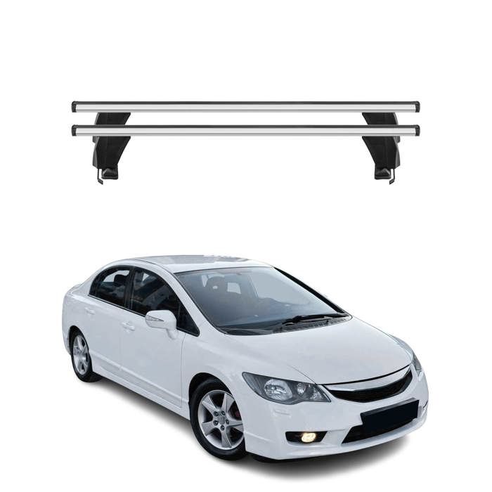 Barres De Toit Transversales Menabo Pour Honda ZR-V 2023-2025 – Aluminium Noir, Kit 2 Barres - 1