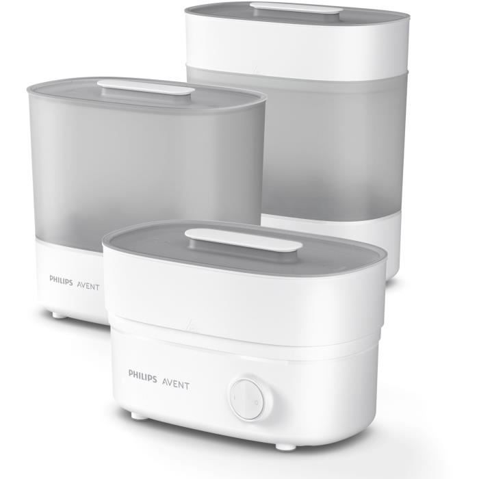 Stérilisateur PHILIPS AVENT Vapeur 4 en 1 Stérilise en 6 min Assure 24h de stérilisation