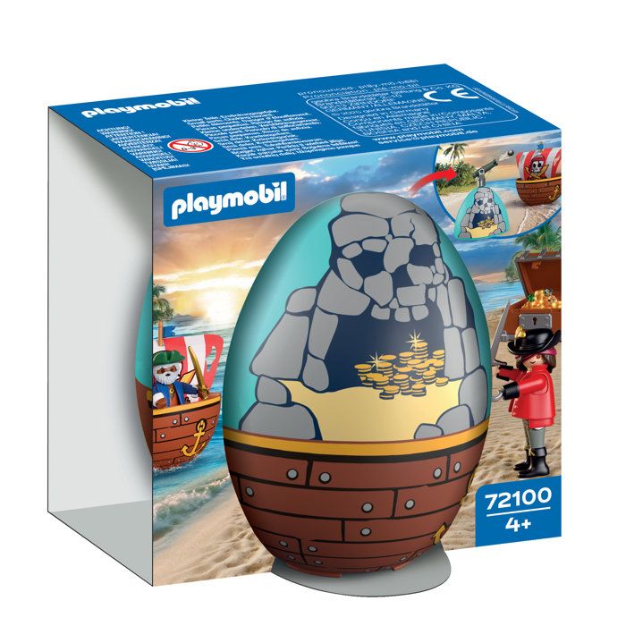 Playmobil Pirates 72100 ?uf : pirates - vue 3