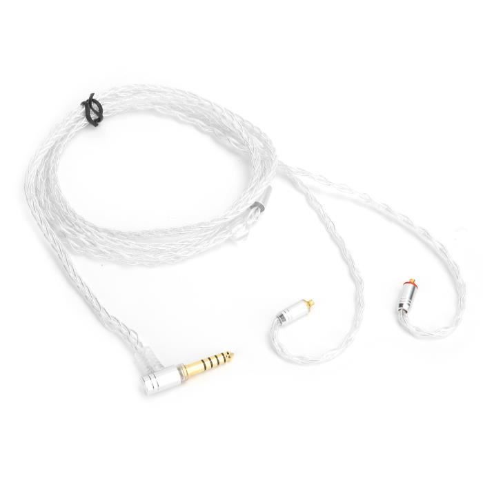 Double Câble Adaptateur 2,5 Mm Vers 3,5 Mm Et 6,3 Mm 2m - Compatible Casques Monolith M1060, M1060C, M565 Et Sennheiser HD