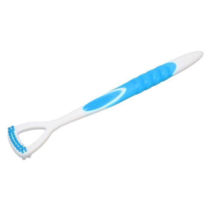 Gratte-langue Broxo Scrape Et Flush - Nettoyeur De Langue, Blanc, Neuf