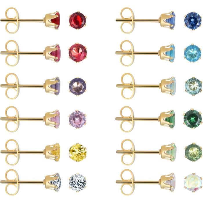 Boucle d'oreilles acier Orage Teenz T622 main image 0