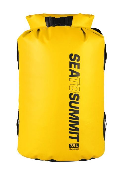 Sea To Summit Hydraulic Dry Pack with Harness 35L Yellow [68224]