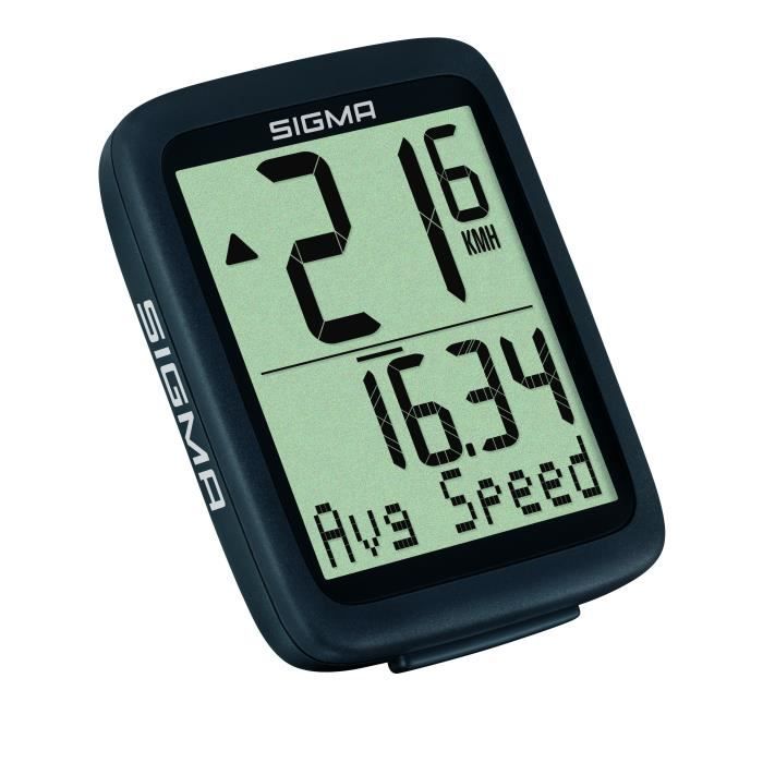 Compteur - Sigma - BC 8.0 WR - Noir - Taille unique - Vélo loisir