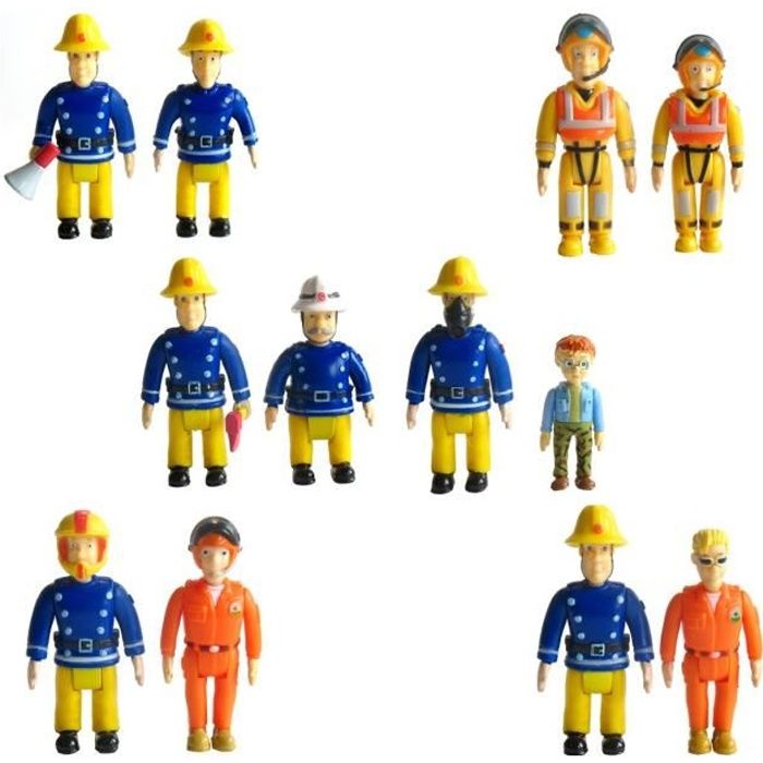 SAM LE POMPIER Pack 2 Figurines Cdiscount Jeux Jouets