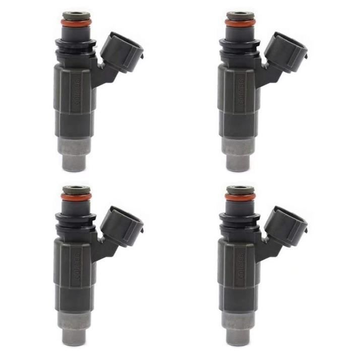 Kit 4 Injecteurs Carburant Konuooer - Compatible Peugeot 1007/206/207 Et Citroën C2/C3/Nemo