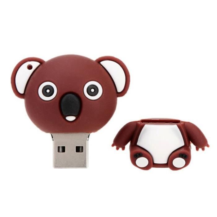 En forme d'Ours de dessin anime USB Flash Disk Drive stockage Memory Stick cle USB Pen Drive Mini animal marron 32GB - Cdiscount Informatique En forme d'Ours de dessin anime USB Flash Disk Drive stockage Memory Stick cle USB Pen Drive Mini animal marron 32GB - Cdiscount Informatique