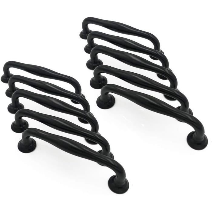 2Pcs Poignée Boutons De Tiroir En Laiton Poignées De Tiroir Décor