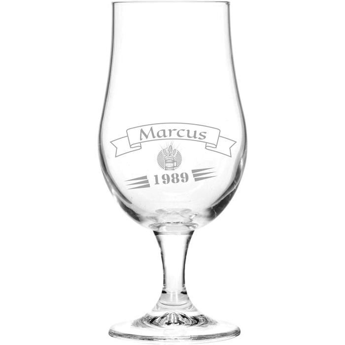 Verre à Bière Personnalisable Avec Gravure - Royal Leerdam 49cl - Cadeau Original Avec Texte