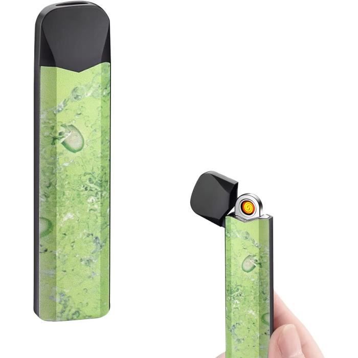 Briquet Électrique SKRFIRE Plasma - Rechargeable USB - Coupe-Vent - Sans Flamme - Affichage LED Bleu