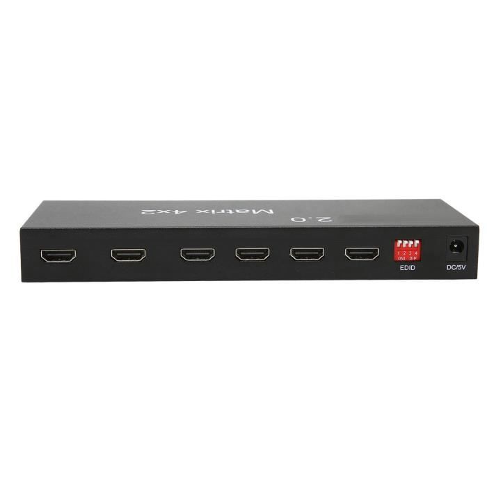 CHE Séparateur d'interface multimédia HD Commutateur 3 entrées 1 sortie