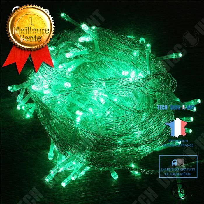 Comparer les prix de TD® Guirlandes Lumineuses LED,400LED 50M Guirlande d'Eclairage,8 Modes Chaîne de Lampes pour Noël,Fête,Mariage (Vert)