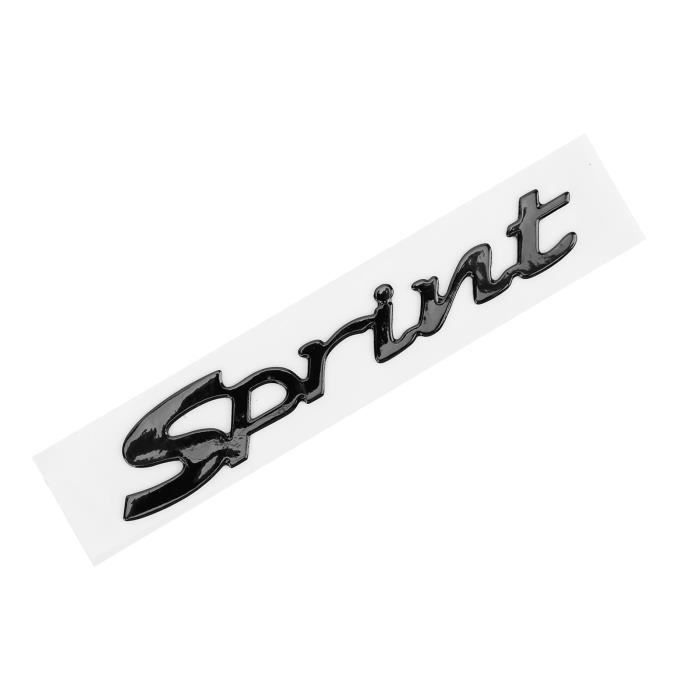 Autocollant Logo Citroën C3 Sport - Décor Voiture, Badge Sport - Facile à Coller - Résistant Aux Intempéries