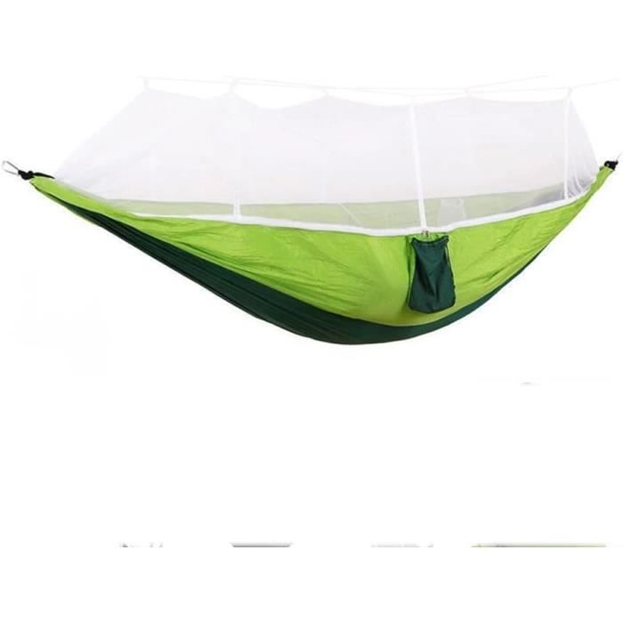 Hamac De Camping Avec Moustiquaire - Plein Air - Léger Et Suspendu
