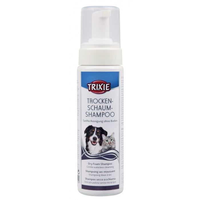 Shampoing sec moussant 230 ML pour chiens et chats